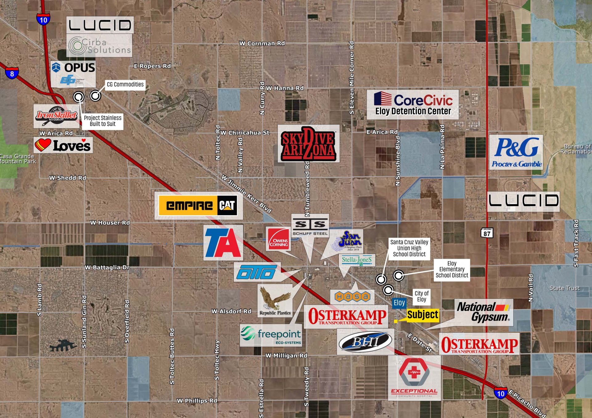 ±1 INDUSTRIAL ACRE FOR SALE