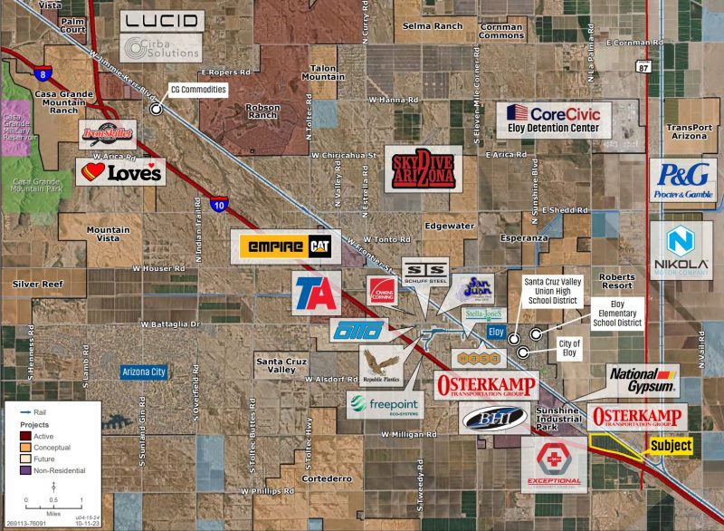 ±117.22 Heavy Industrial Acres For Sale
