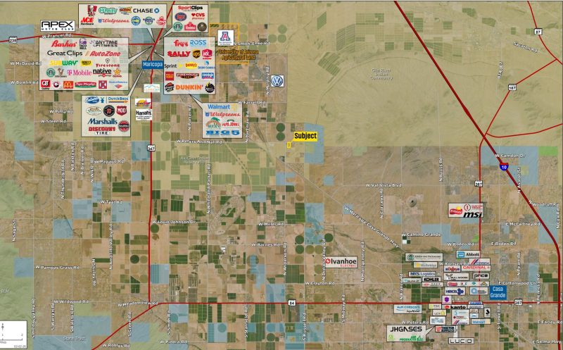 ±20 Industrial Acres at the Ak Chin Airport