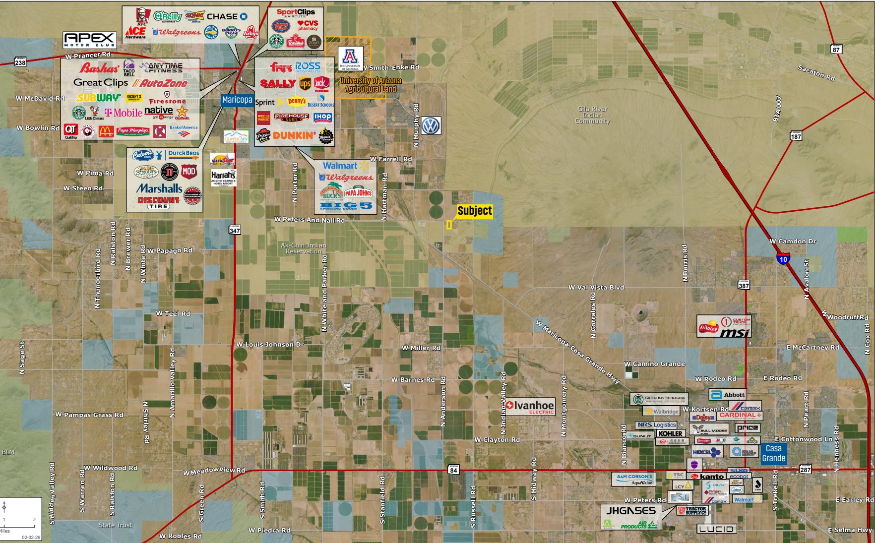 ±20 Industrial Acres at the Ak Chin Airport