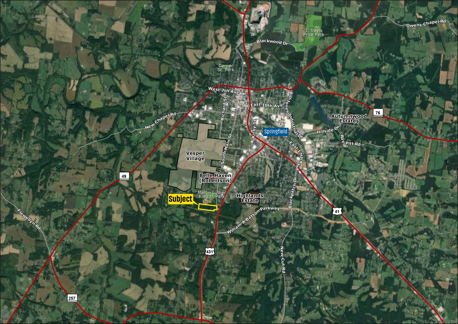 ± 23.44 Acres | Springfield, TN