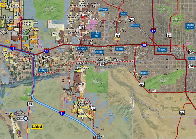 ±286 Acres | Zoned Industrial