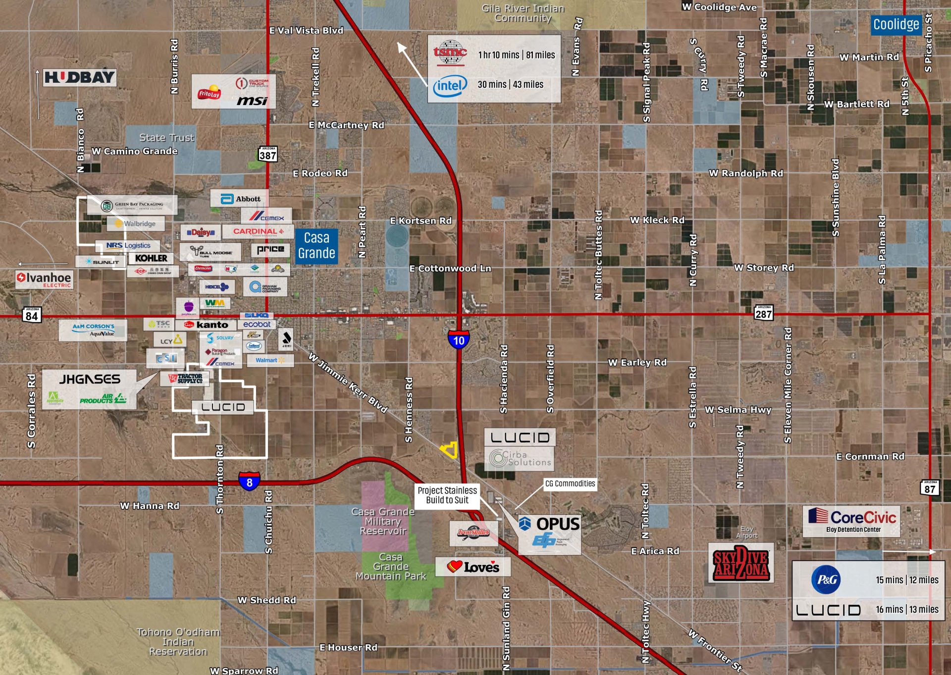 ±33 COMMERCIAL ACRES FOR SALE
