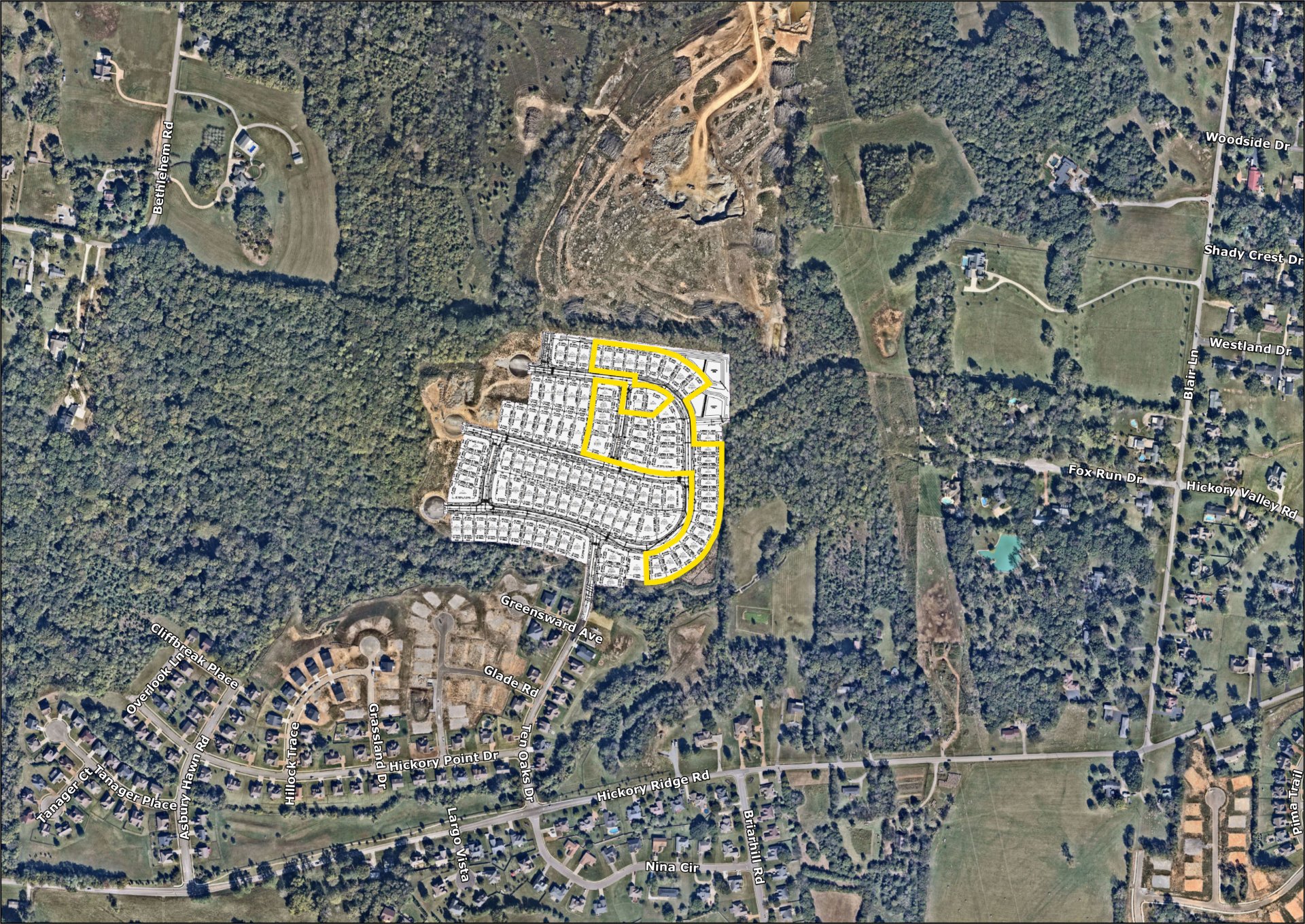36 Finished Lots | Hickory Knoll