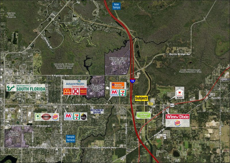 E. Fowler Avenue @ Jefferson Road ±1.45 Acres Commercial Land