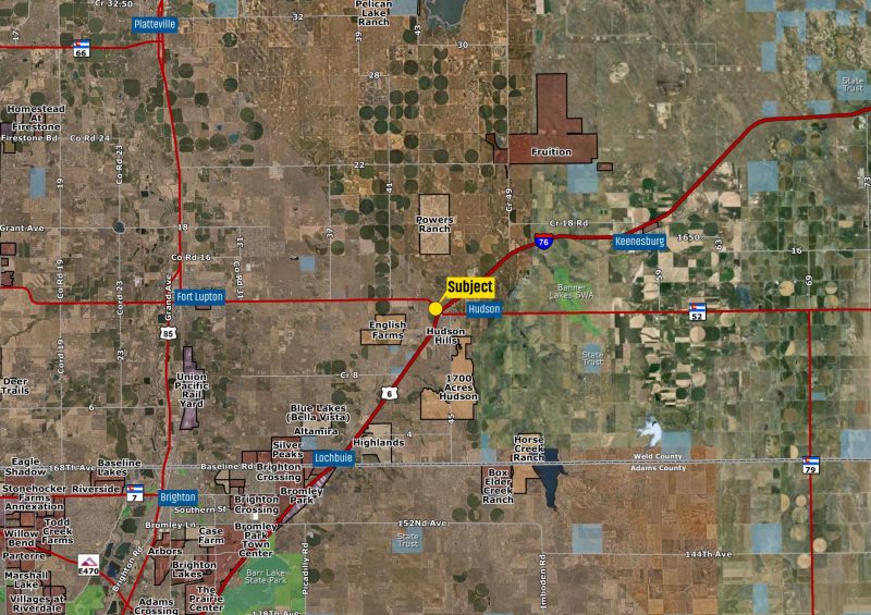 Highly visible Parcel from Highway 52