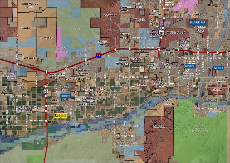 Proposed Industrial Land