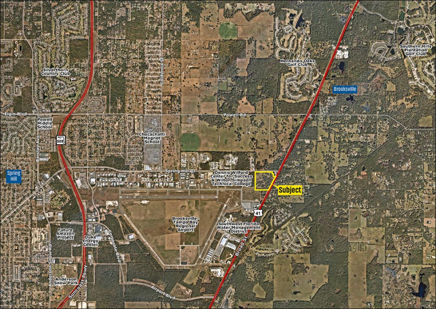 35-Acre Site, Adjacent to the Brooksville-Tampa Bay Regional Airport, Sells for $2.35M