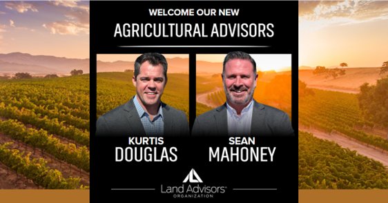 Land Advisors Welcomes Kurtis Douglas & Sean Mahoney