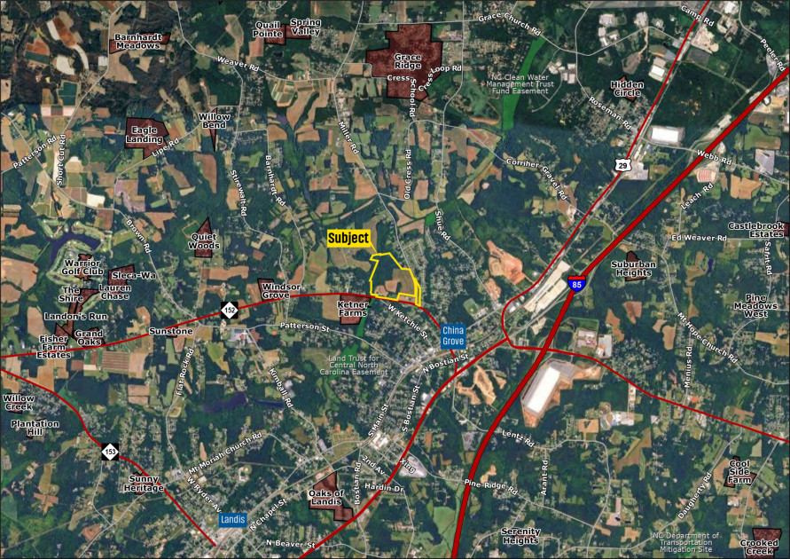 Meritage Homes of the Carolinas Purchases Nearly 97 Acres, Plans 170+ Single-Family Home Community in China Grove, North Carolina (Grove Mill)