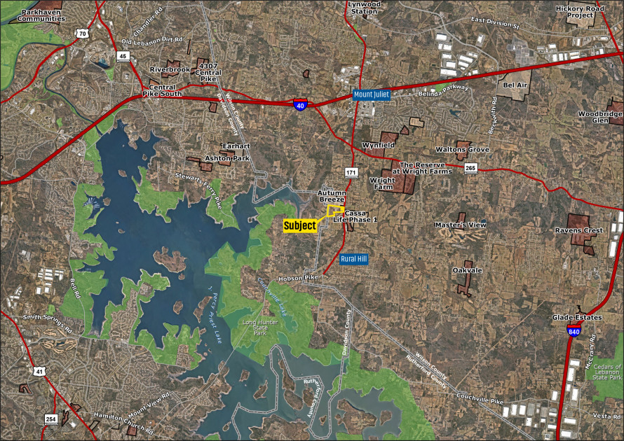 Richmond American Homes Purchases 38-Acre Final Phase of the Cassa Life Mt. Juliet Development in Tennessee for $10M
