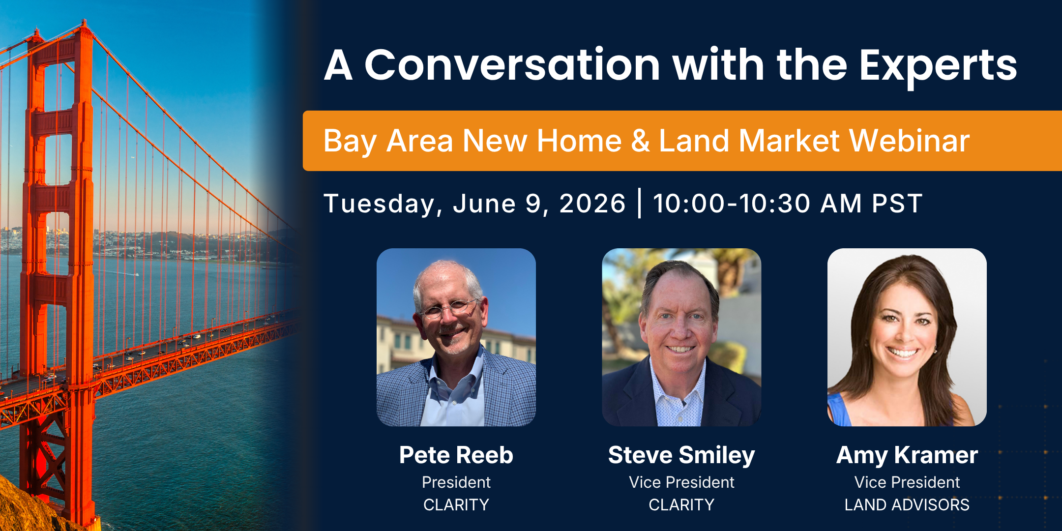 Bay Area New Home & Land Market Webinar